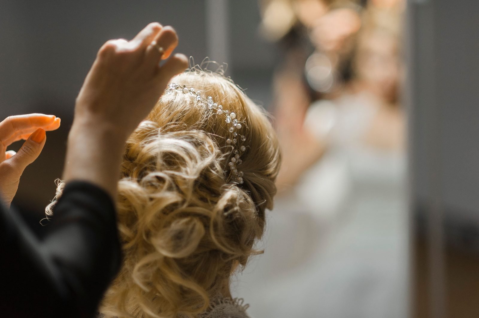 Detalle de novia