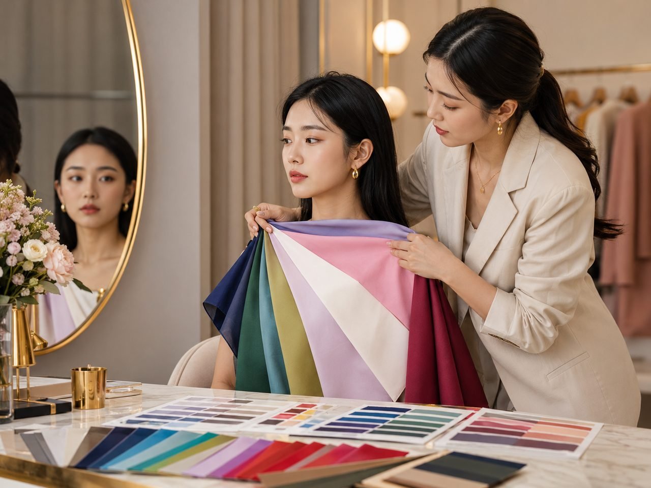 Cómo saber qué colores te favorecen: guía de colorimetría